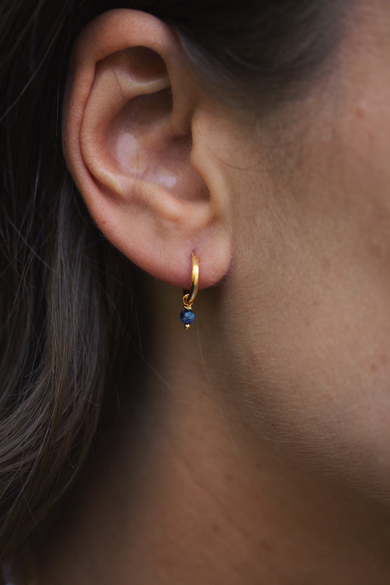Birthstone hoop earrings - Galore jewelry