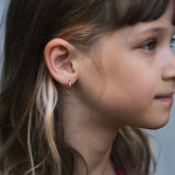 Birthstone hoop earrings - Galore jewelry