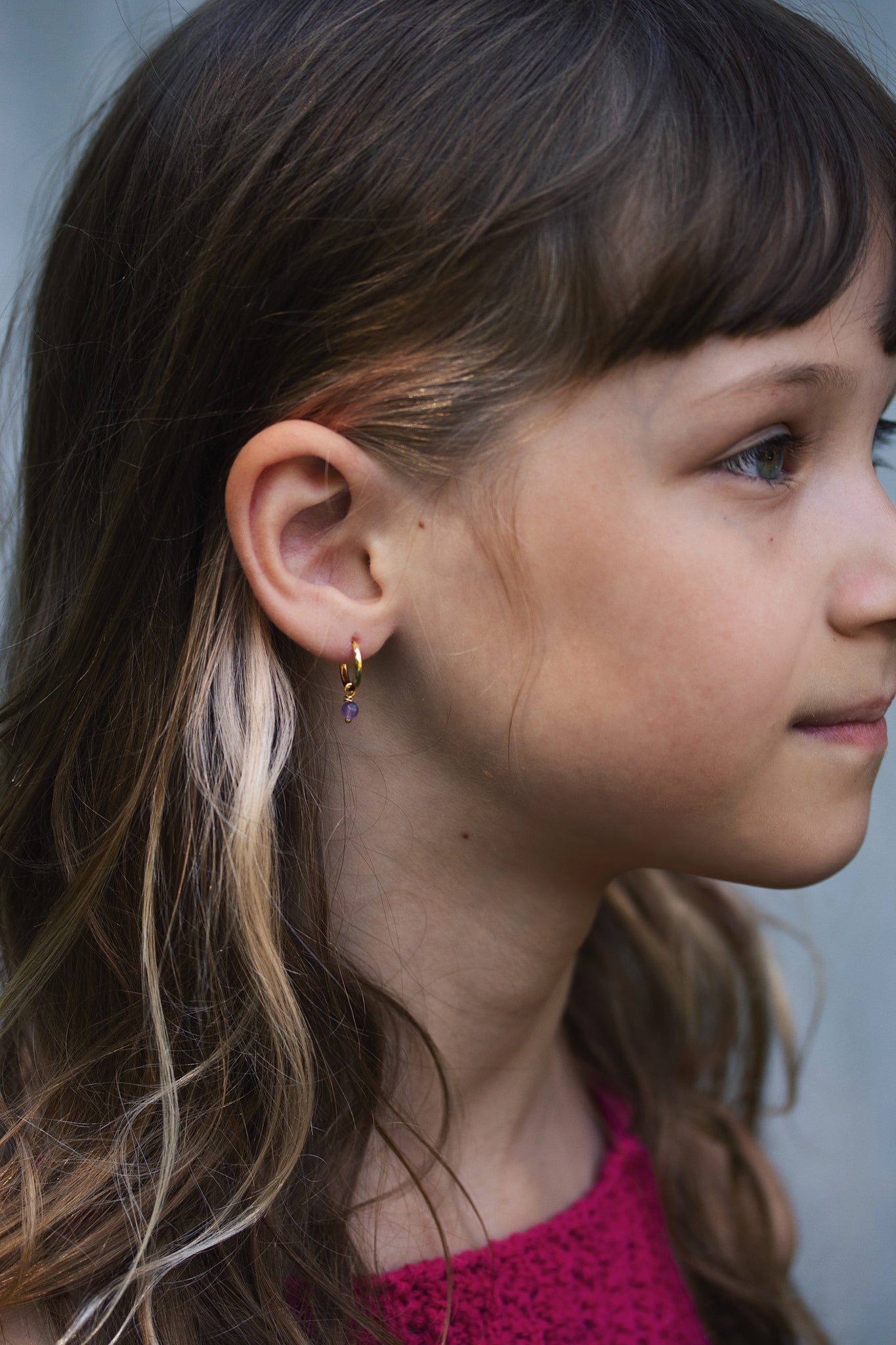 Birthstone hoop earrings - Galore jewelry