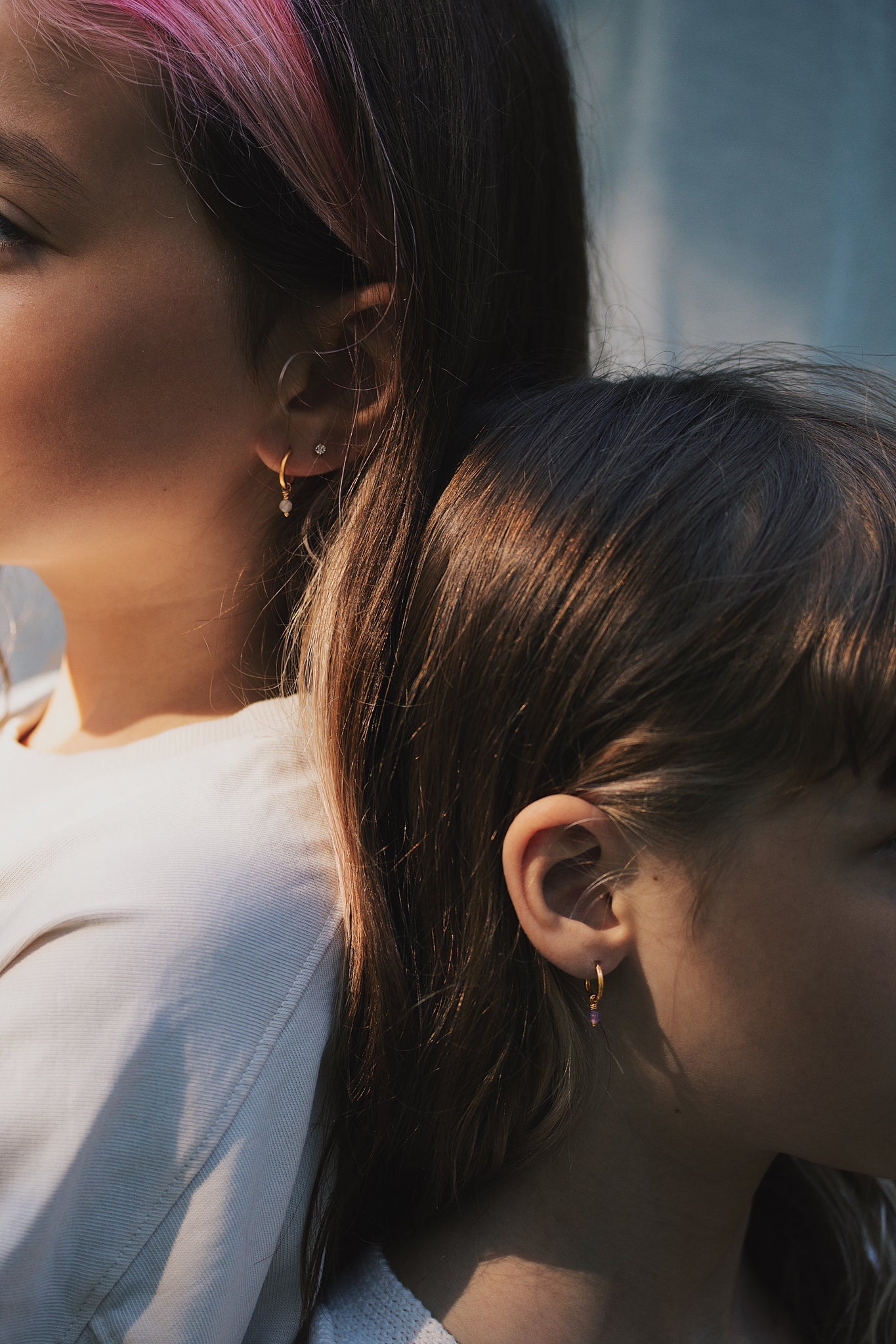 Birthstone hoop earrings - Galore jewelry
