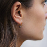 Birthstone hoop earrings - Galore jewelry