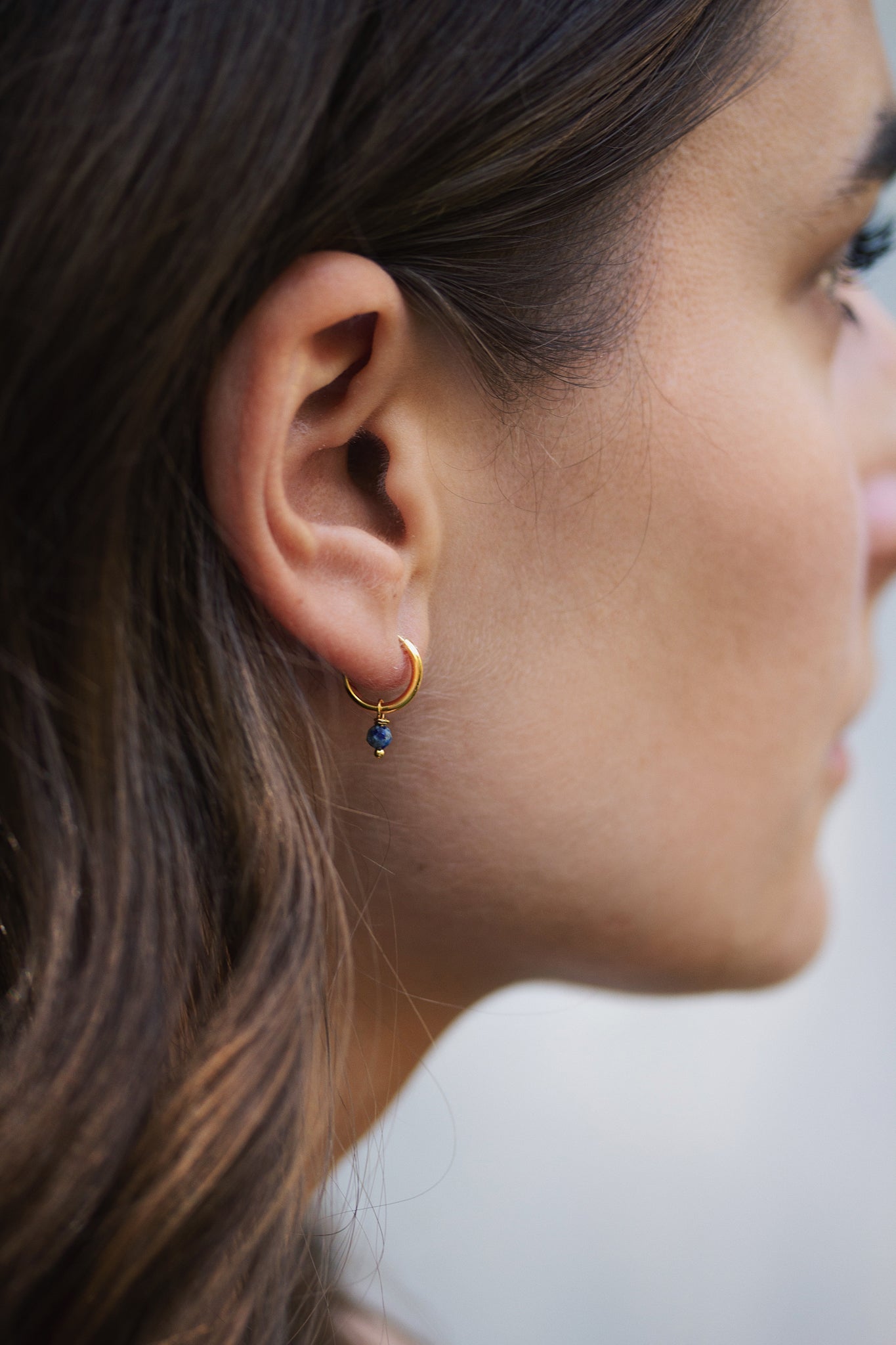 Birthstone hoop earrings - Galore jewelry