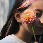 Birthstone hoop earrings - Galore jewelry