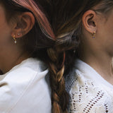 Birthstone hoop earrings - Galore jewelry