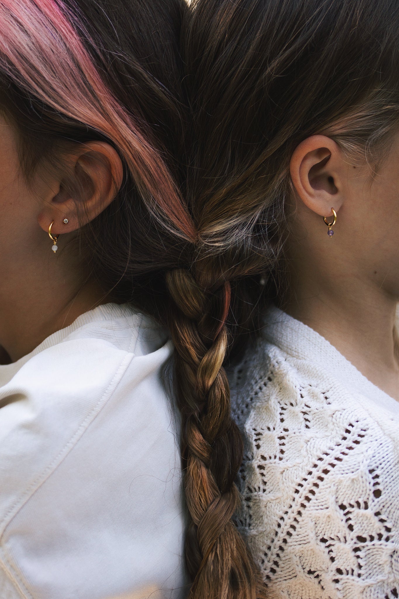 Birthstone hoop earrings - Galore jewelry