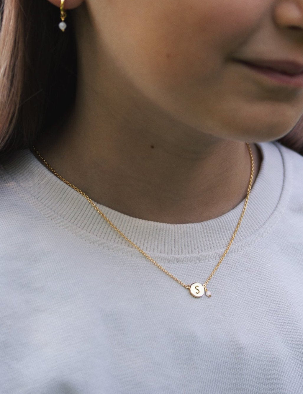 Circle necklace petite - Galore jewelry