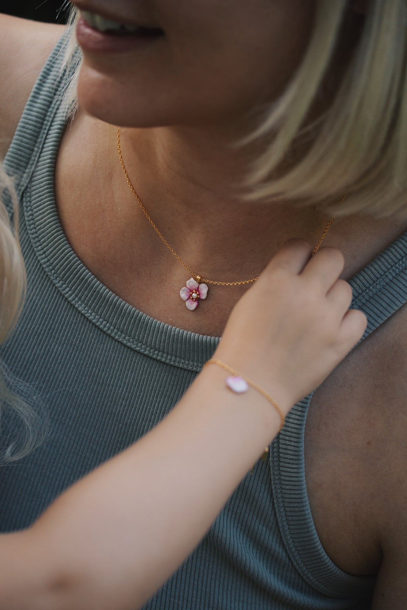 Part of Me necklace blossom women - Galore jewelry