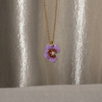 Part of Me necklace violet petite - Galore jewelry