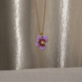 Part of Me necklace violet petite - Galore jewelry