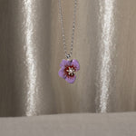 Part of Me necklace violet women - Galore jewelry