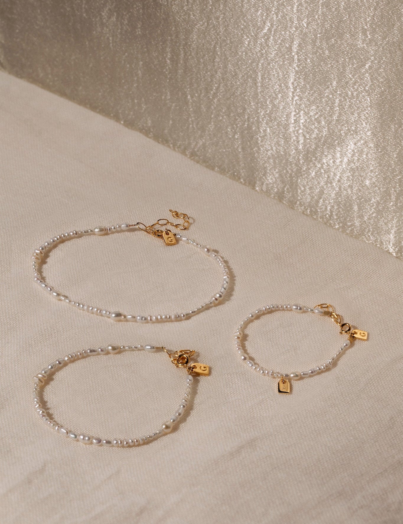 Pearl anklet baby - Galore jewelry