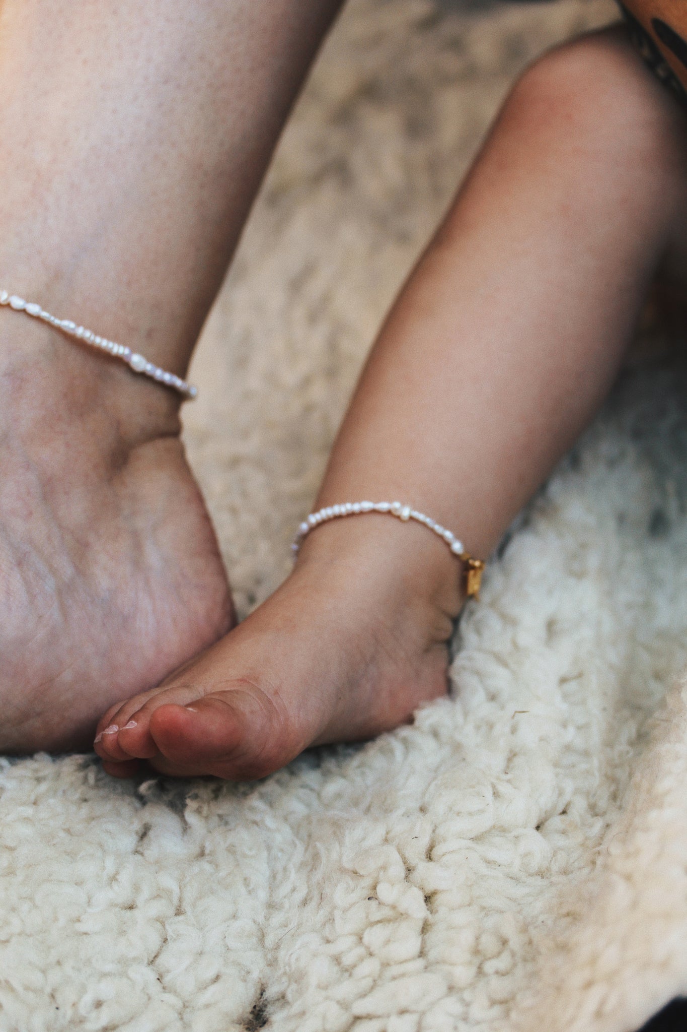Pearl anklet baby - Galore jewelry