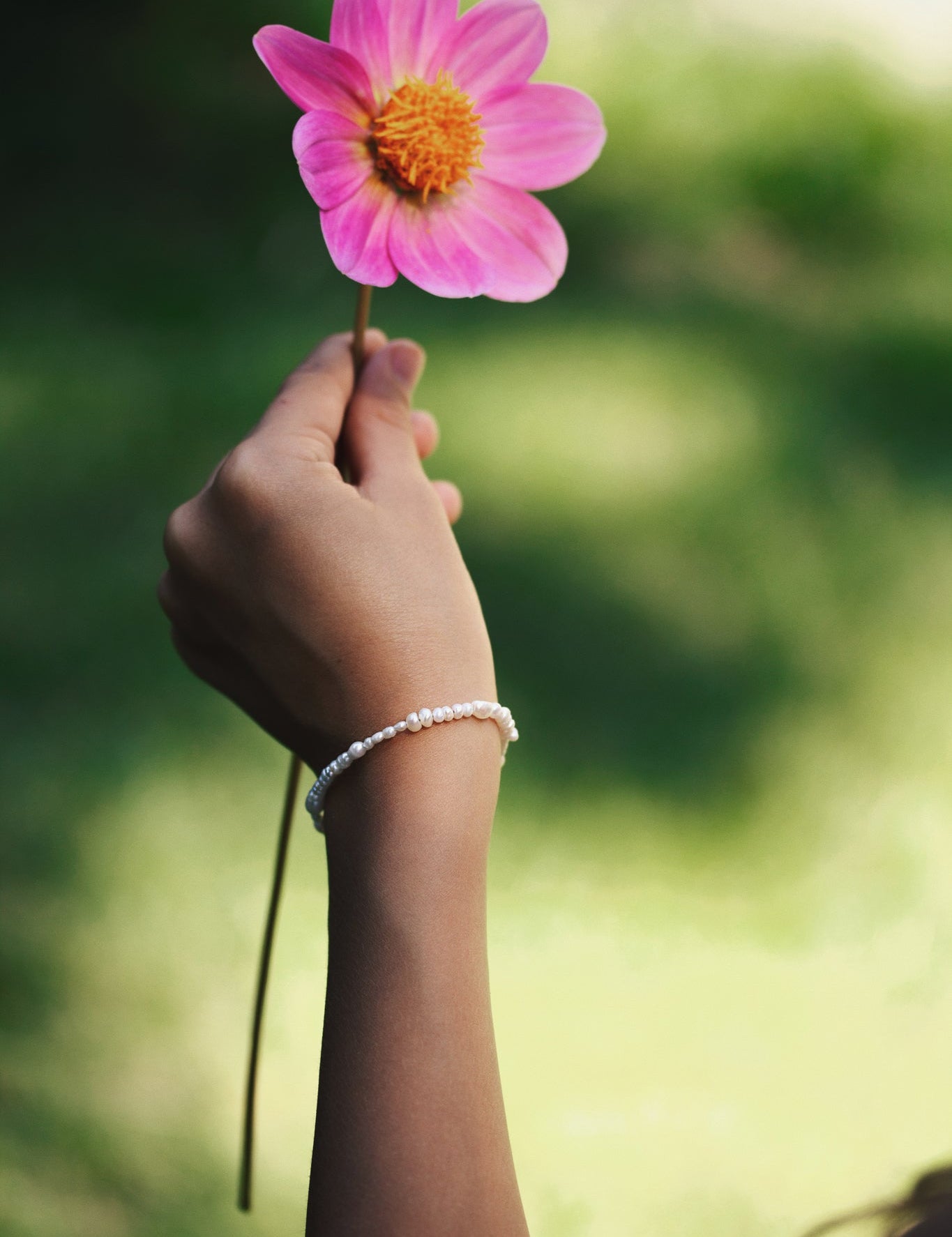 Pearl bracelet petite - Galore jewelry