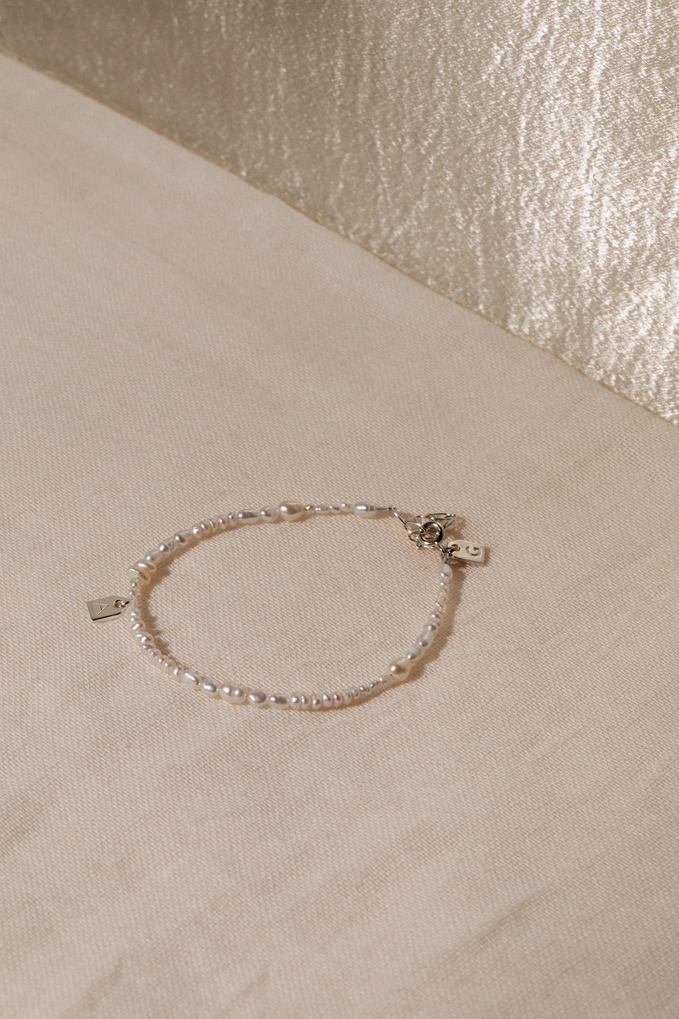 Pearl bracelet petite - Galore jewelry