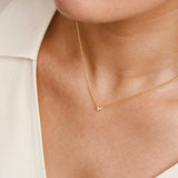 Single diamond necklace women - Galore jewelry