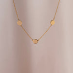 Triple Circle necklace women - Galore jewelry