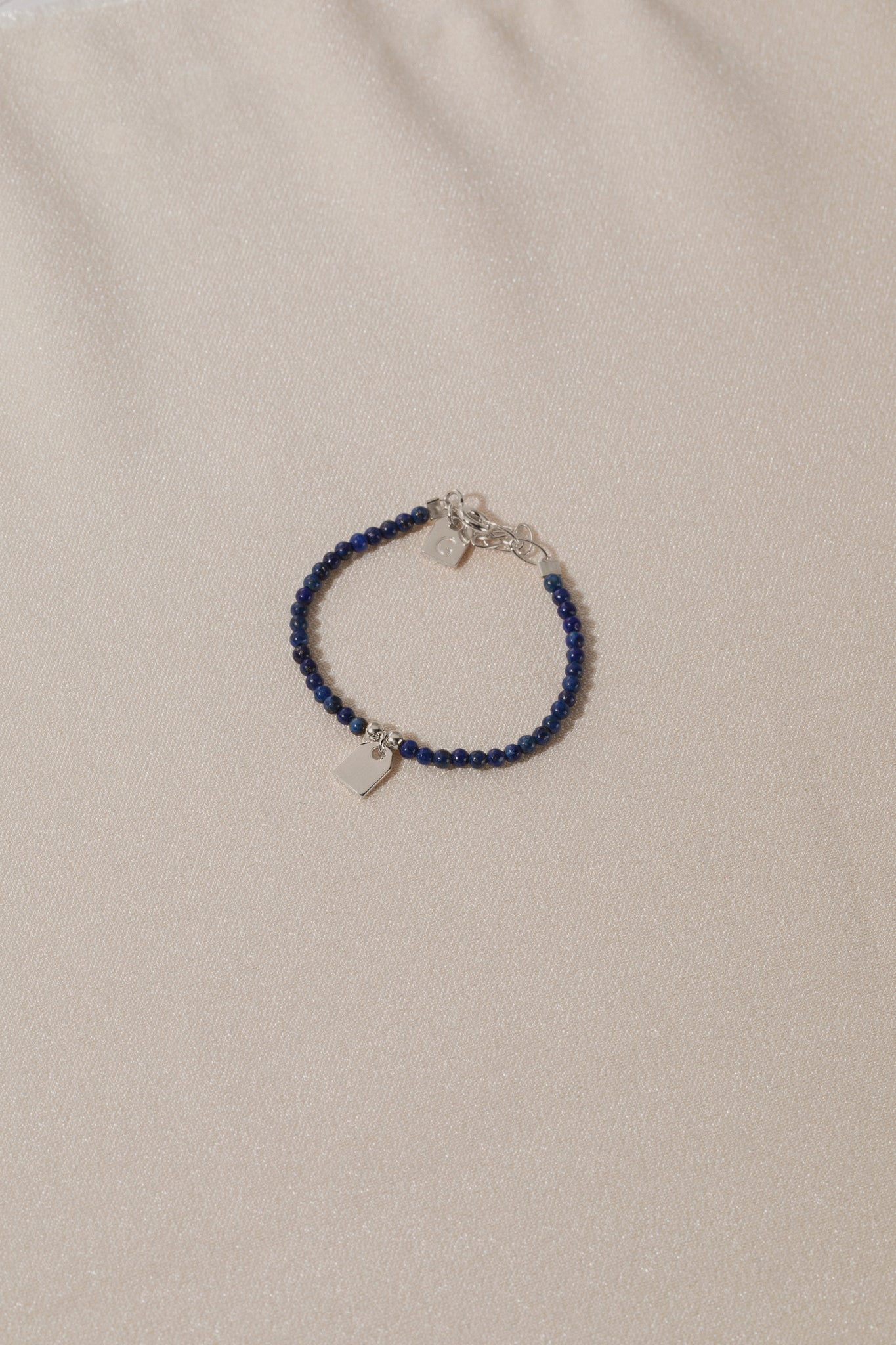 Birthstone & Tag bracelet petite - Galore jewelry