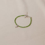 Birthstone & Tag bracelet petite - Galore jewelry