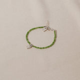 Birthstone & Tag bracelet petite - Galore jewelry