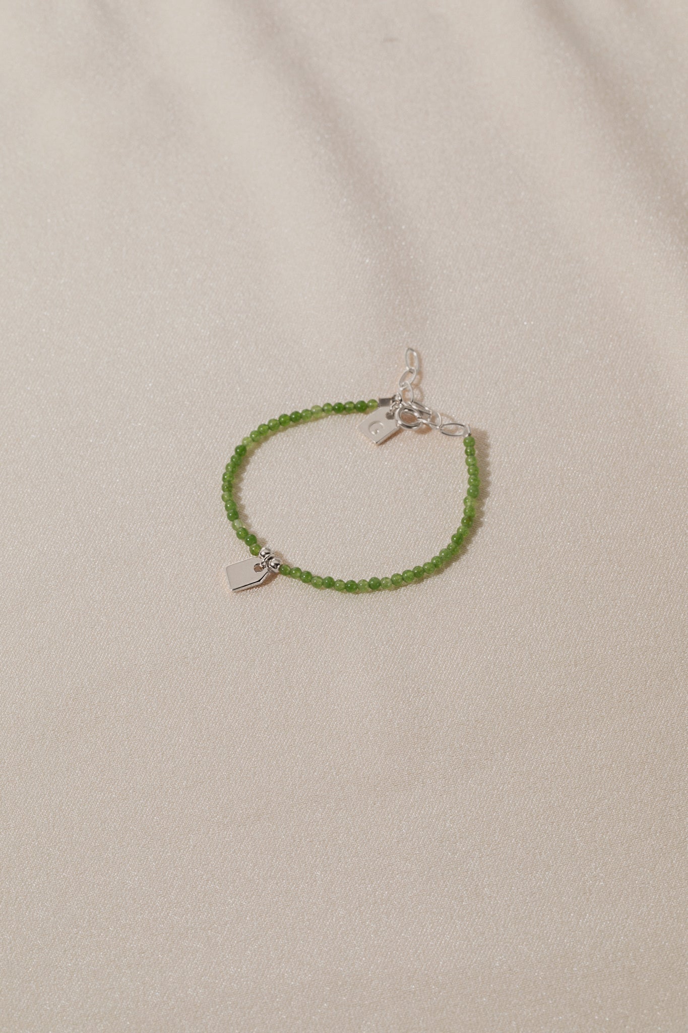 Birthstone & Tag bracelet petite - Galore jewelry