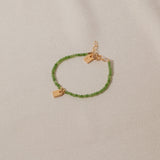 Birthstone & Tag bracelet petite - Galore jewelry