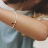 Birthstone & Tag bracelet petite - Galore jewelry