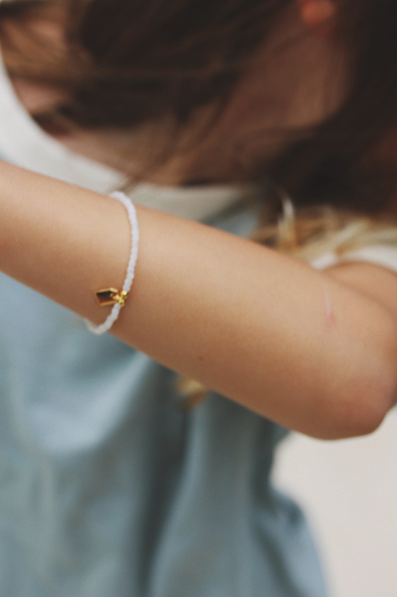 Birthstone & Tag bracelet petite - Galore jewelry