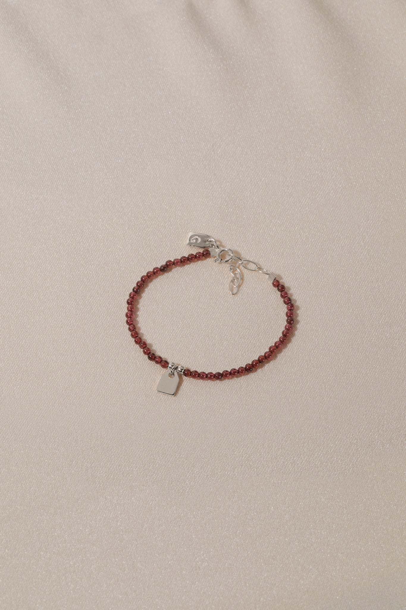 Birthstone & Tag bracelet petite - Galore jewelry