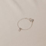 Birthstone & Tag bracelet petite - Galore jewelry