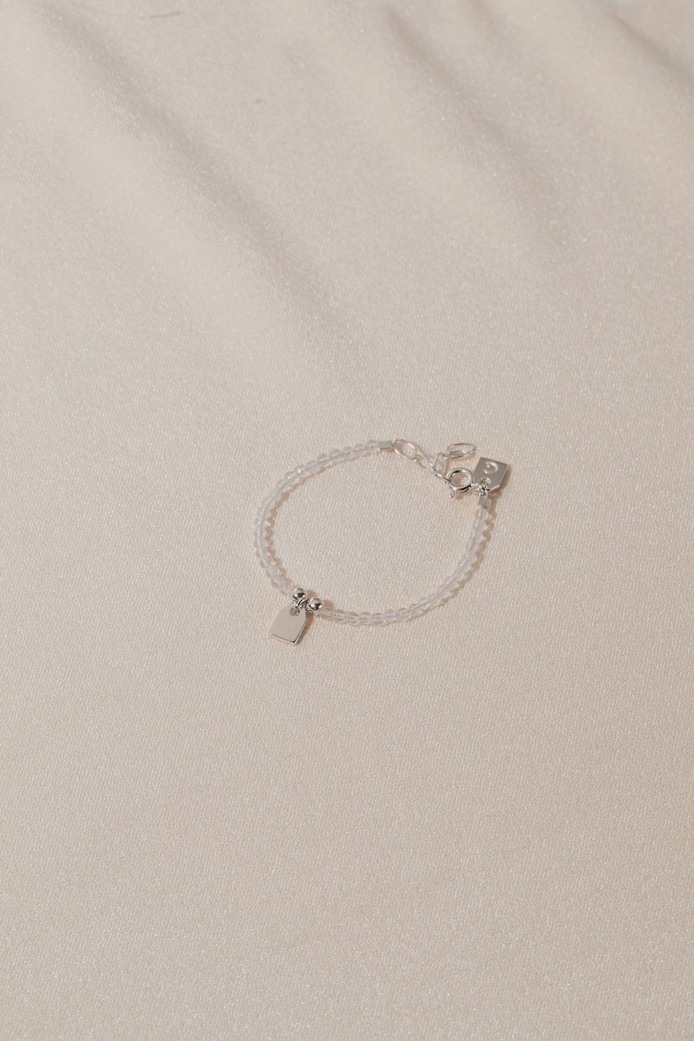 Birthstone & Tag bracelet petite - Galore jewelry