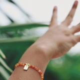 Birthstone & Tag bracelet petite - Galore jewelry