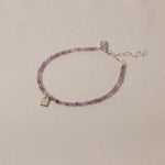Birthstone & Tag bracelet petite - Galore jewelry