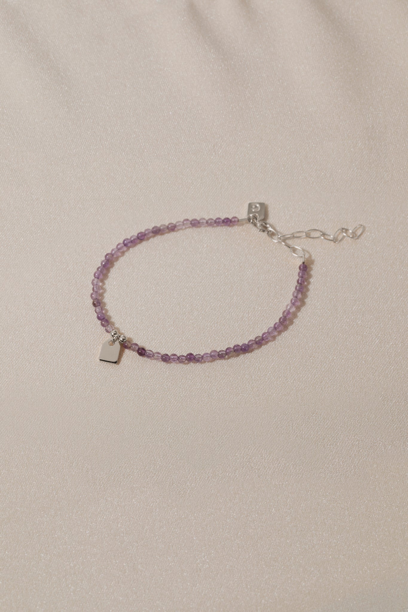 Birthstone & Tag bracelet petite - Galore jewelry