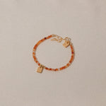 Birthstone & Tag bracelet petite - Galore jewelry