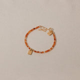 Birthstone & Tag bracelet petite - Galore jewelry