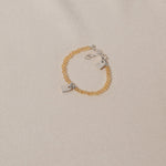 Birthstone & Tag bracelet petite - Galore jewelry