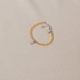Birthstone & Tag bracelet petite - Galore jewelry