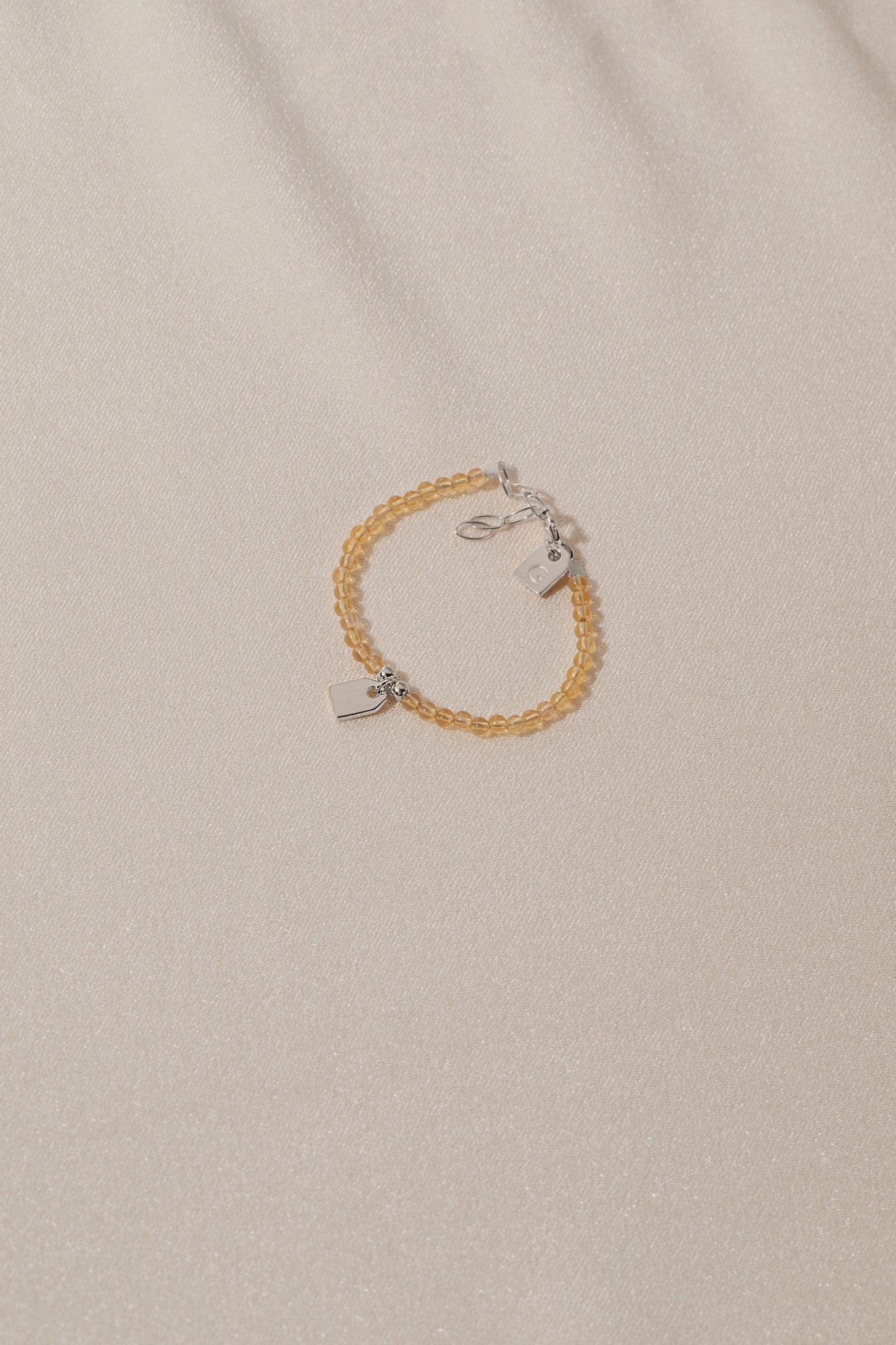 Birthstone & Tag bracelet petite - Galore jewelry