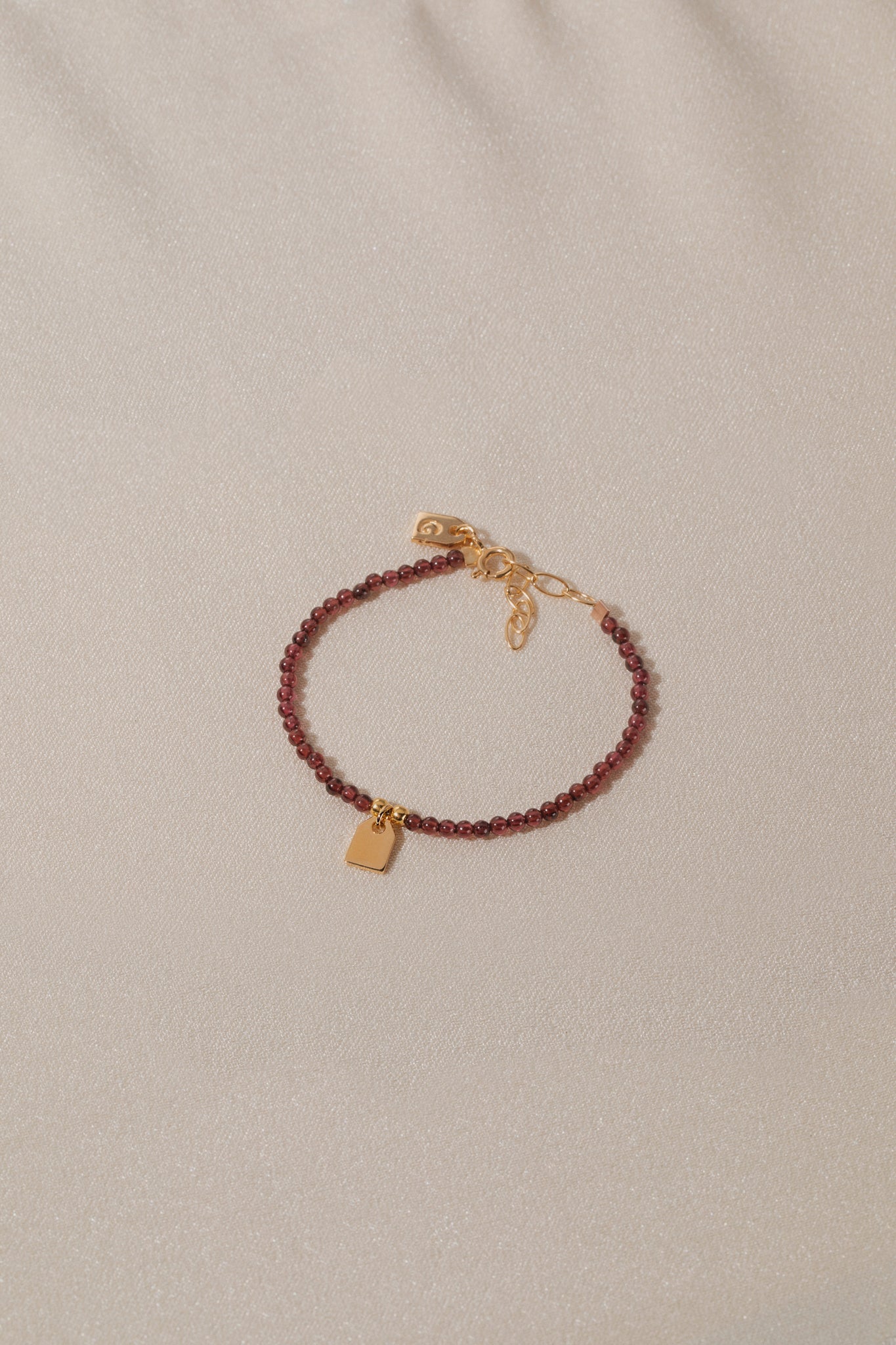 Birthstone & Tag bracelet petite - Galore jewelry