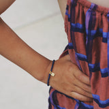 Birthstone & Tag bracelet petite - Galore jewelry