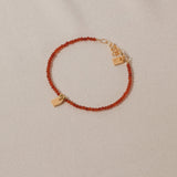 Birthstone & Tag bracelet petite - Galore jewelry