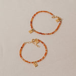 Birthstone & Tag bracelet petite - Galore jewelry