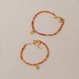 Birthstone & Tag bracelet petite - Galore jewelry