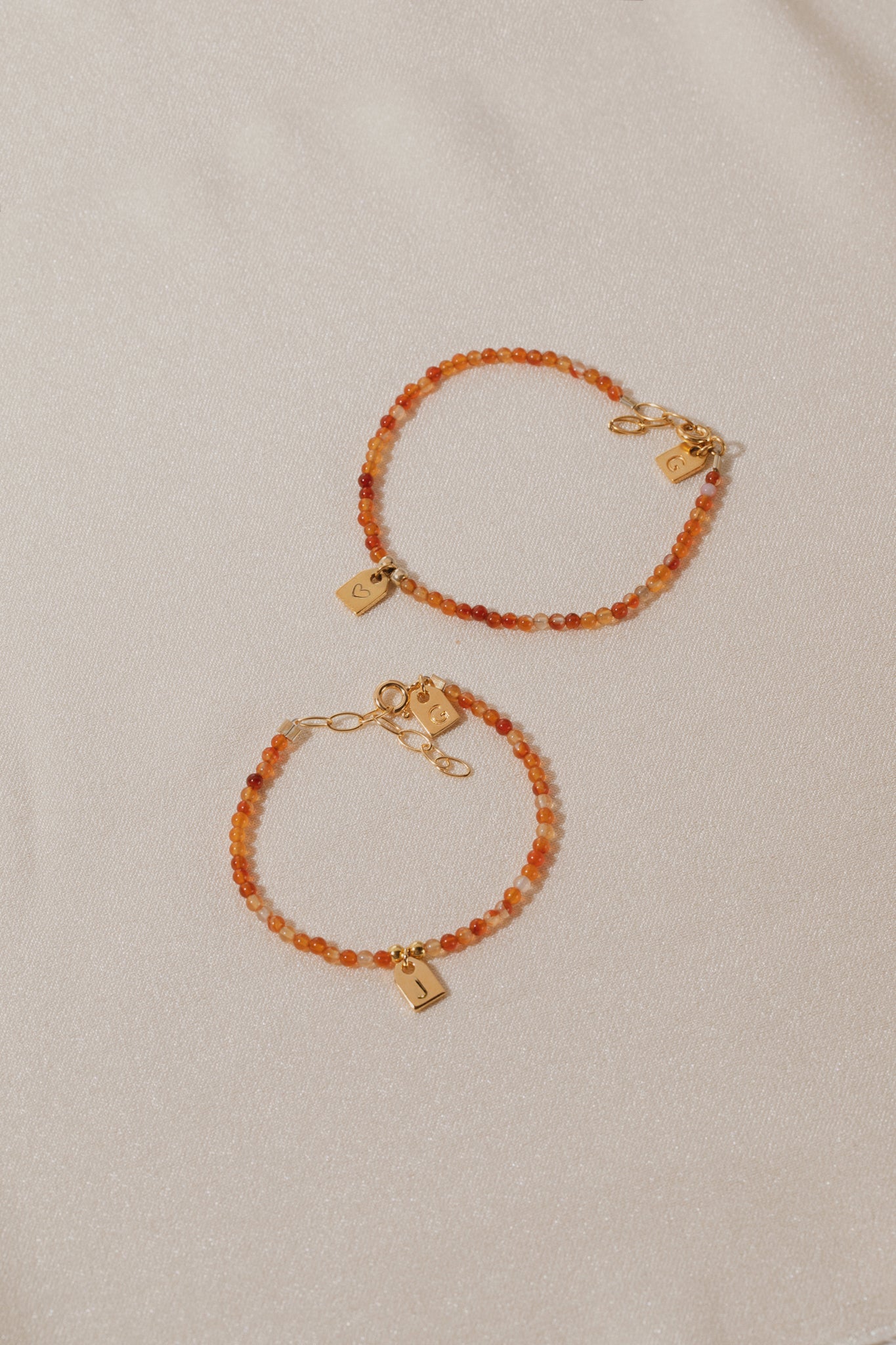 Birthstone & Tag bracelet petite - Galore jewelry