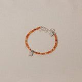 Birthstone & Tag bracelet petite - Galore jewelry