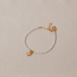Birthstone & Tag bracelet petite - Galore jewelry