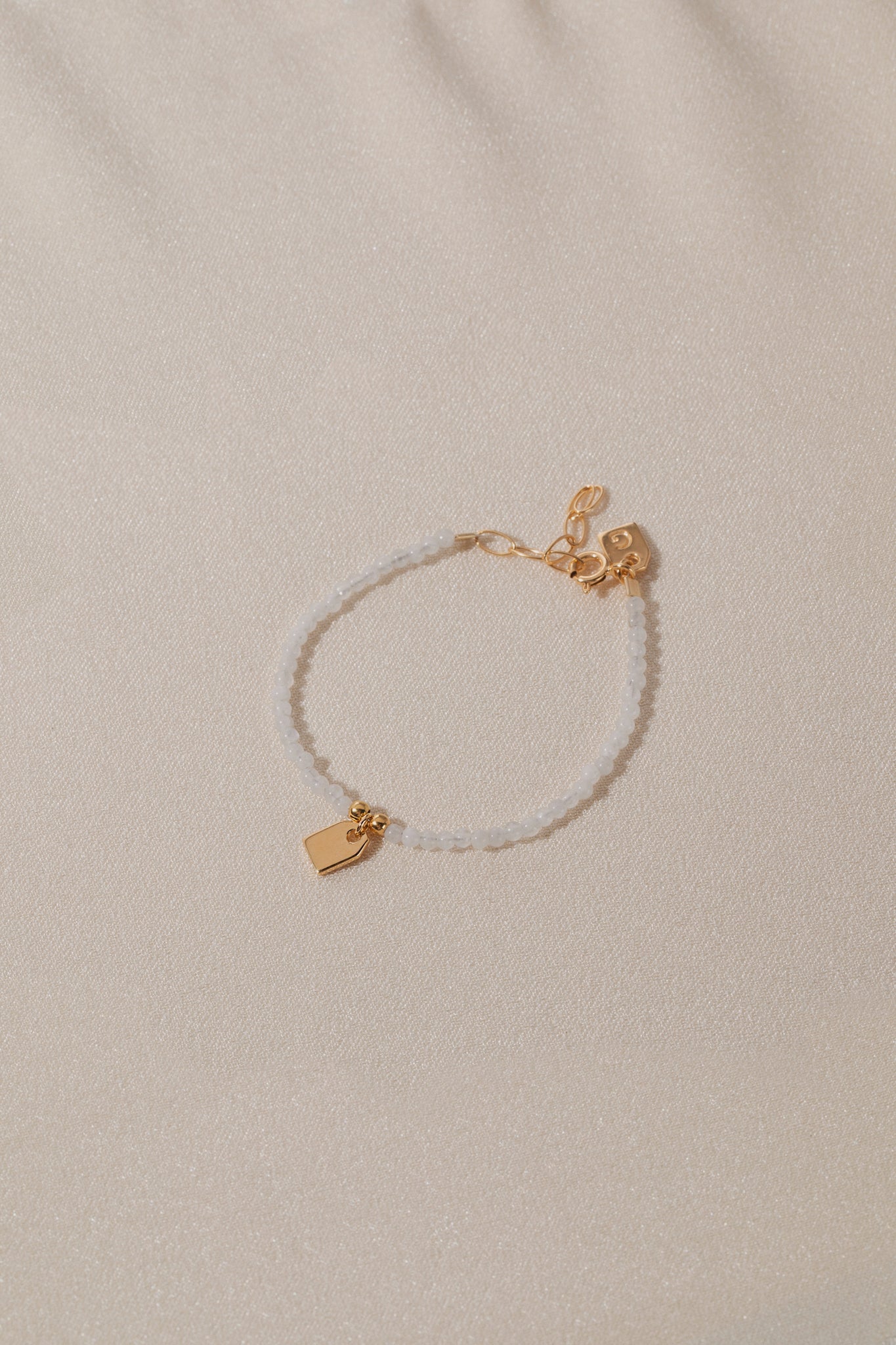 Birthstone & Tag bracelet petite - Galore jewelry