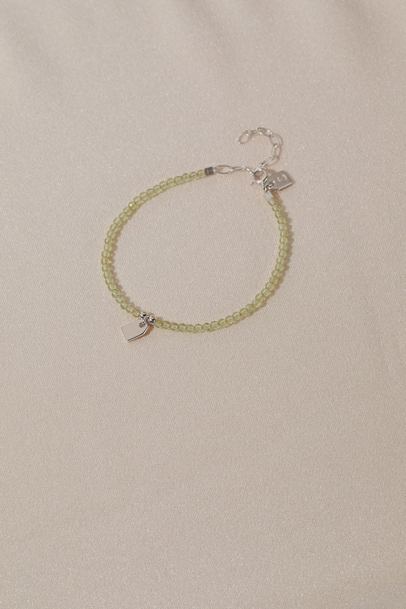 Birthstone & Tag bracelet petite - Galore jewelry