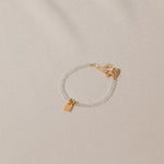 Birthstone & Tag bracelet petite - Galore jewelry