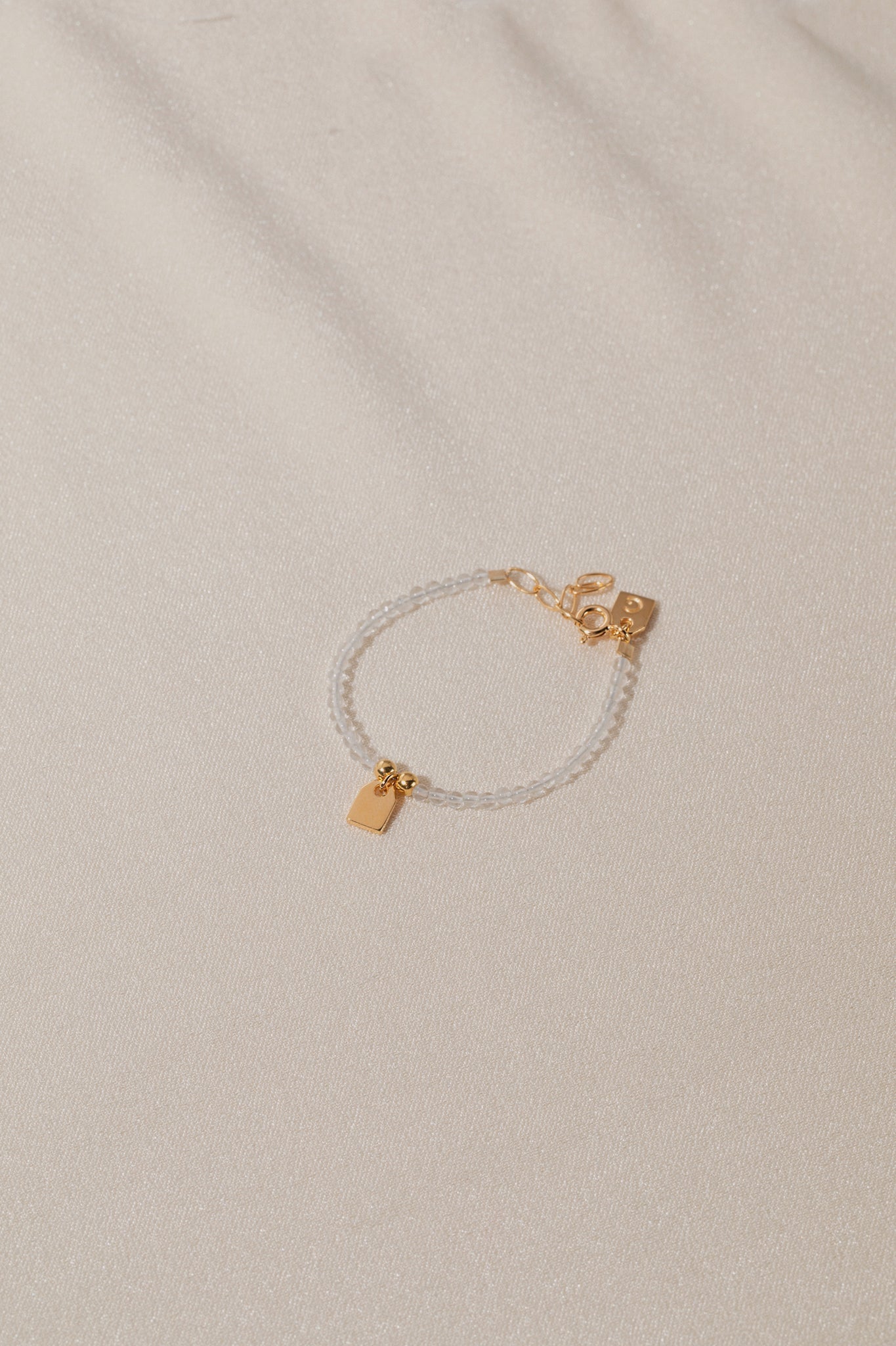 Birthstone & Tag bracelet petite - Galore jewelry